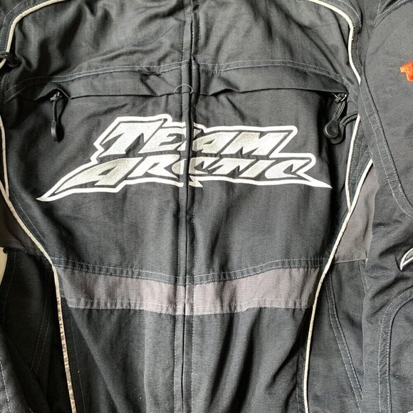 Arctic Cat Team Racing Jacket Medium Tall MT Patches - Picture 2 of 7